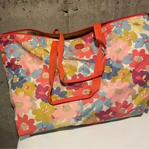 Coach Packable Weekend Bag Floral Getaway